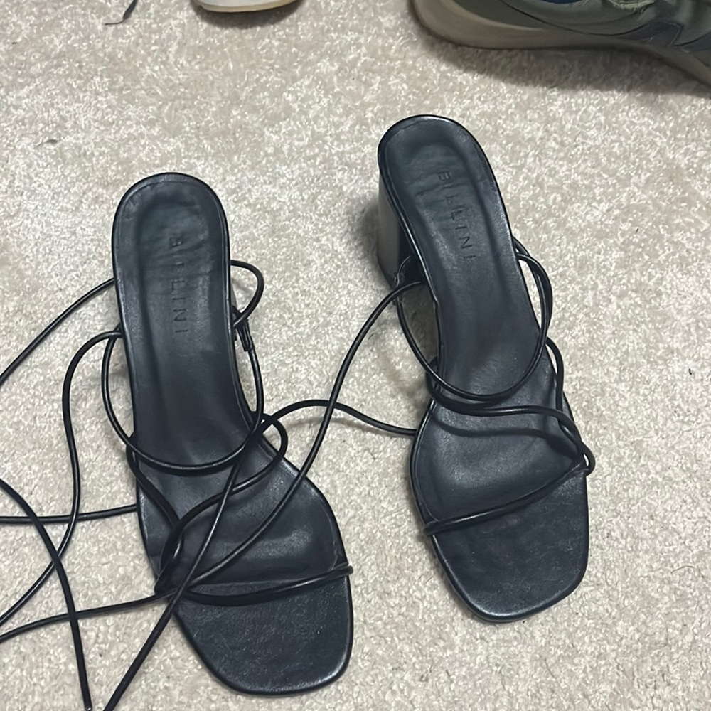 Billini wrap up sandals